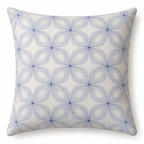 Floral Geometry Luxe Blue