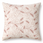 Honeyvine brown Cushion Cover