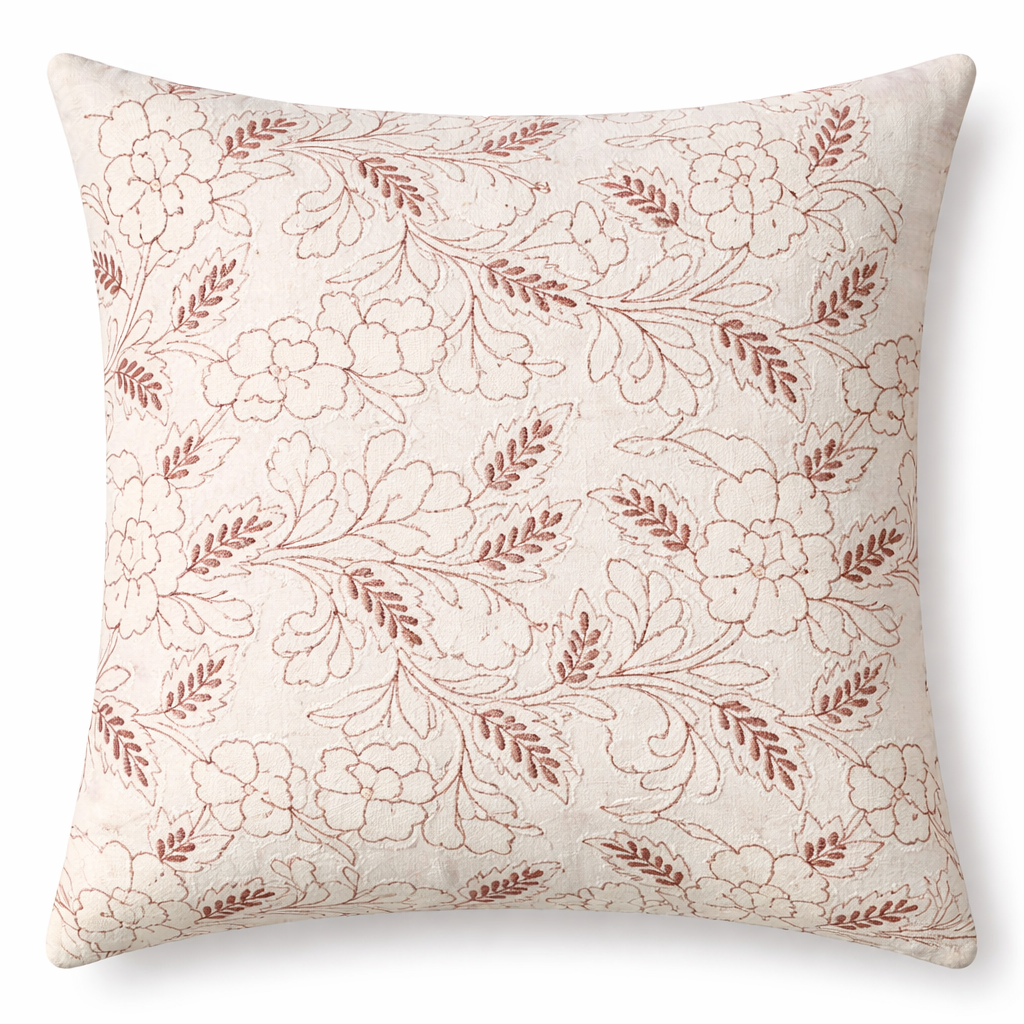 Honeyvine brown Cushion Cover