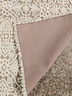 Ivory Damask Elegance Rug