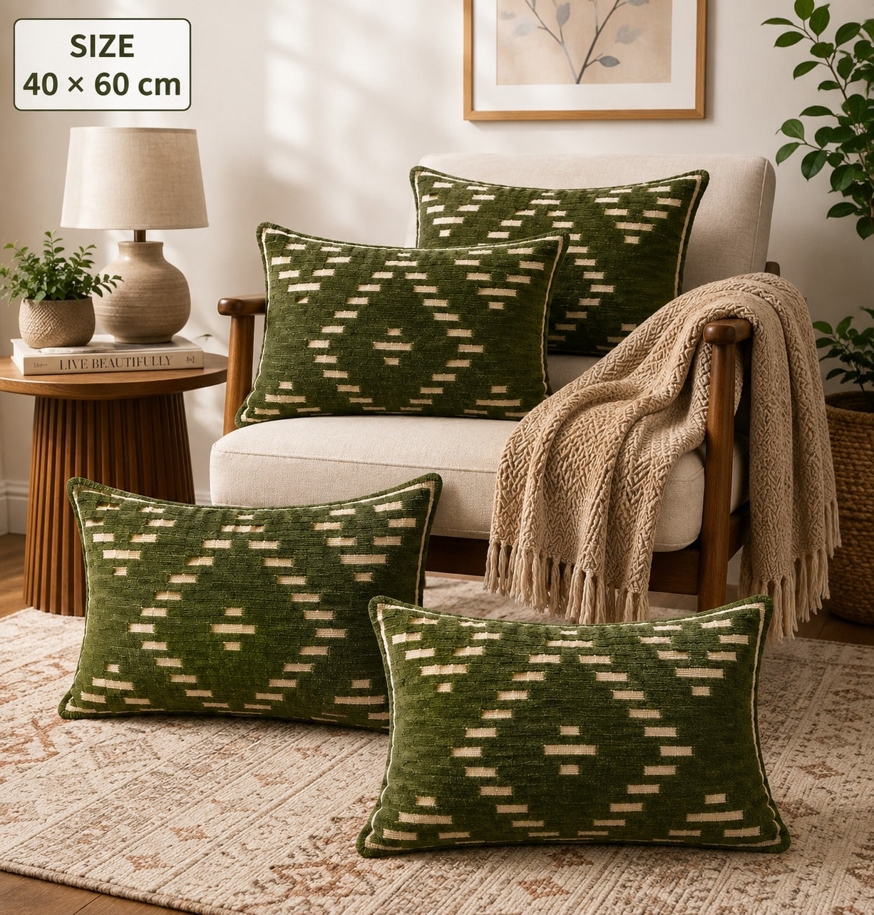 OLIVE PULSE CUSHION