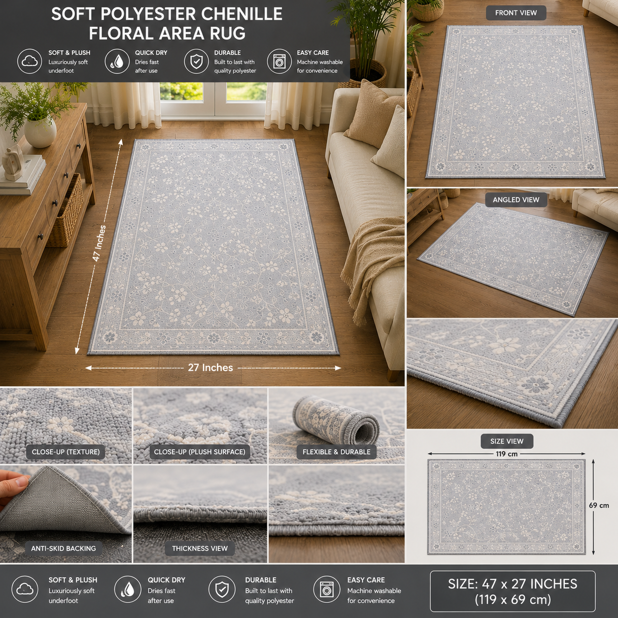 Whispering Vines Rug