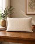 Artisan Weave Handwoven Cotton Throw Pillow Cover