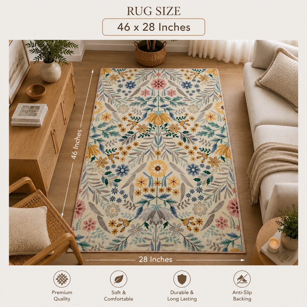 Spring Garden Delight Rug