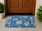 Aqua Bloom Bath Mat