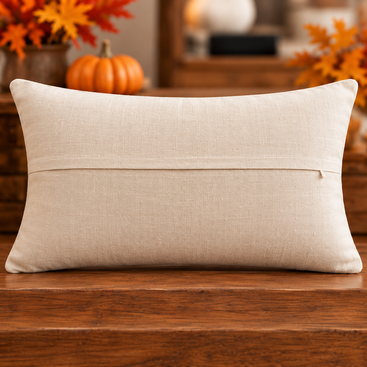 Fall Y’all Lumbar Cushion Cover – Autumn Decorative Accent Pillow -pack of 2