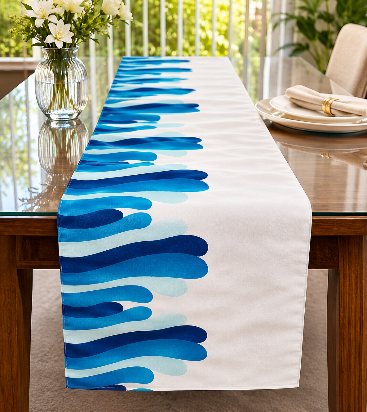 Coastal Duo Reversible Table Runner