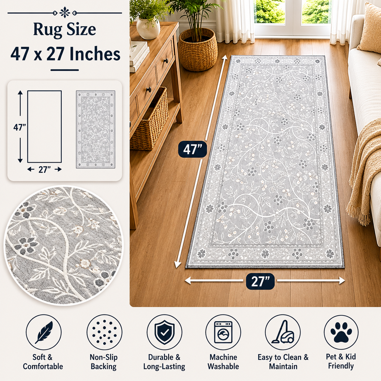 Whispering Vines Rug