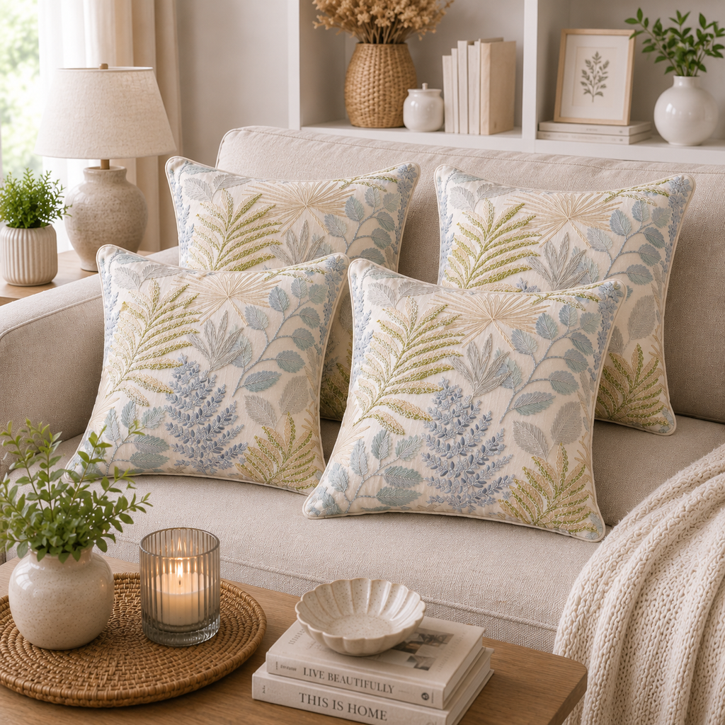 Versailles Leaf Tapestry Cushion Cover