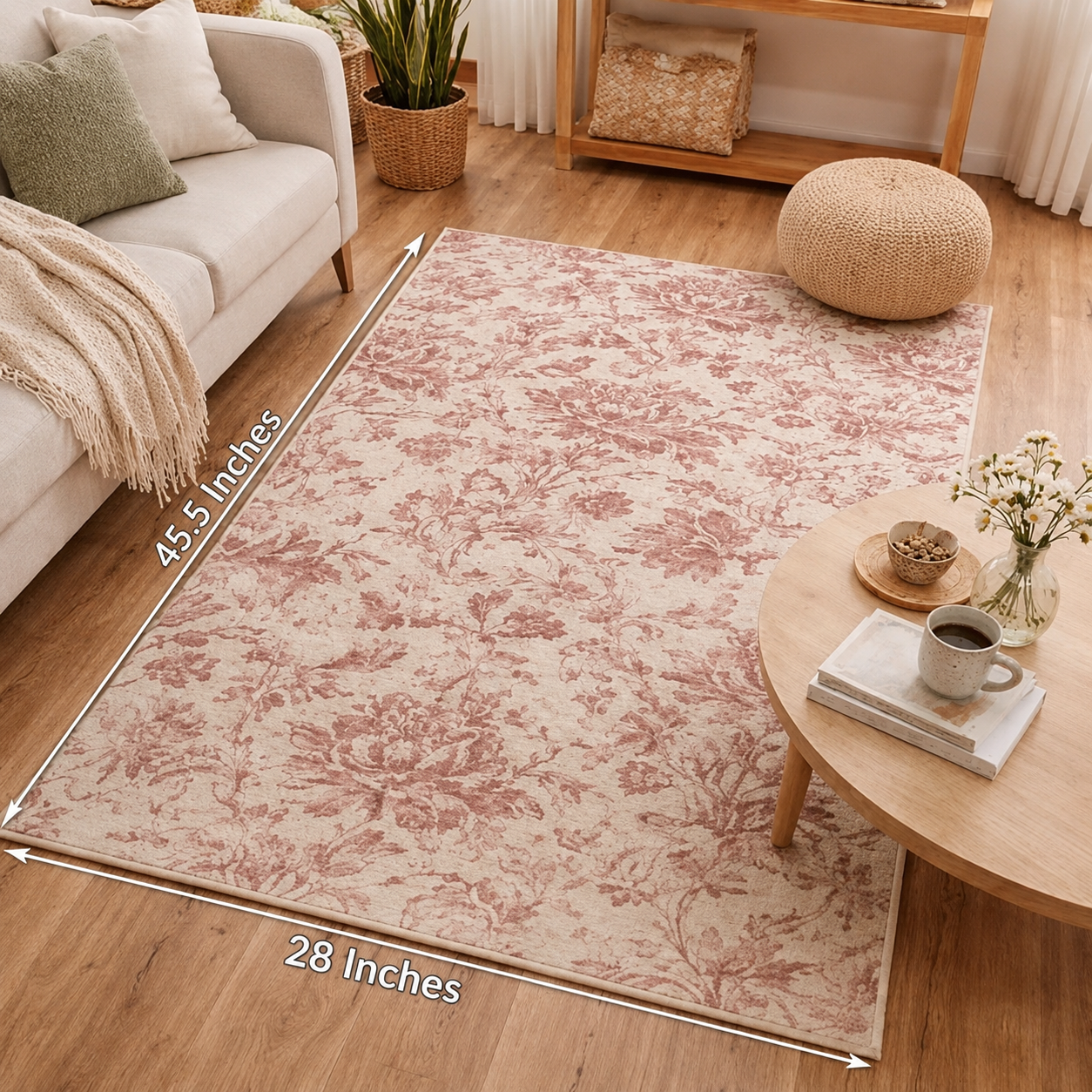 Floral Charm Area Rug
