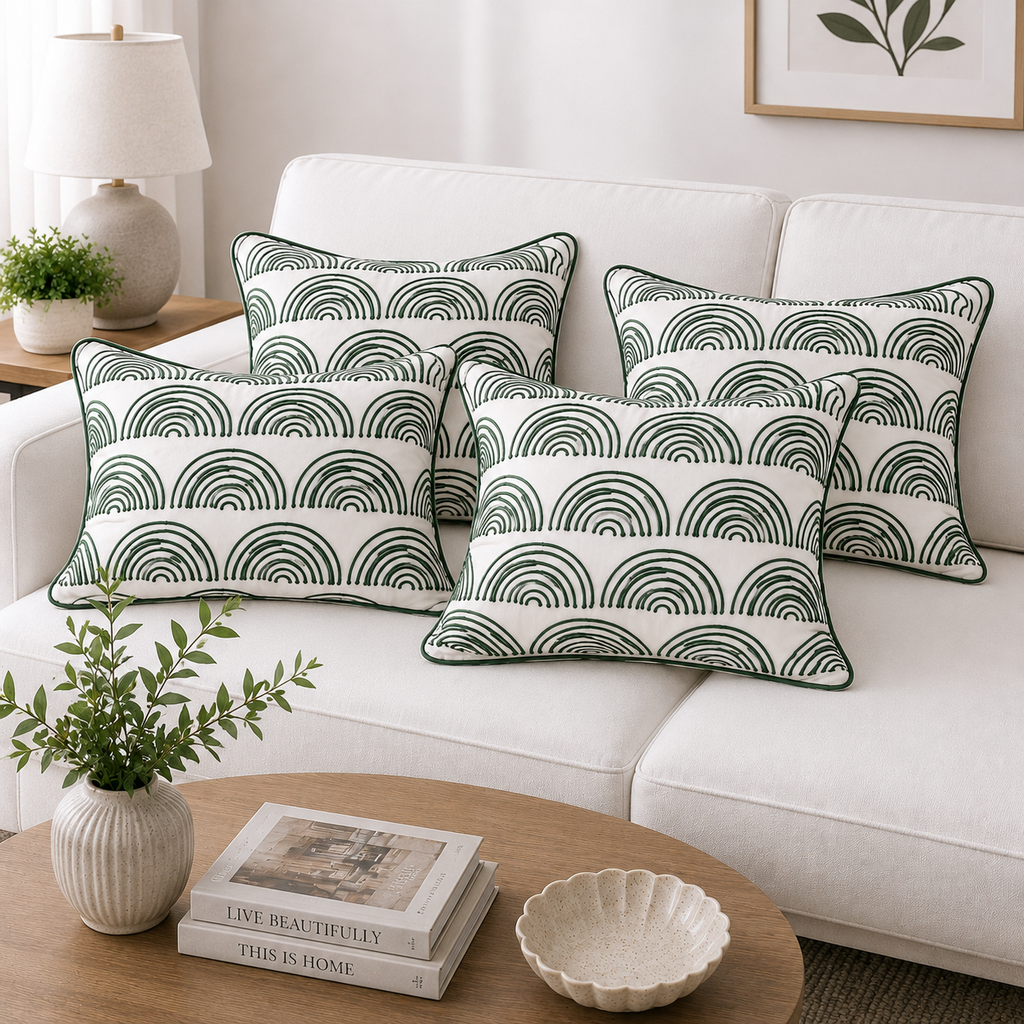 Luna Terra Crescent Cushion Cover